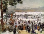 Skaters in the bois de Boulogne 1868